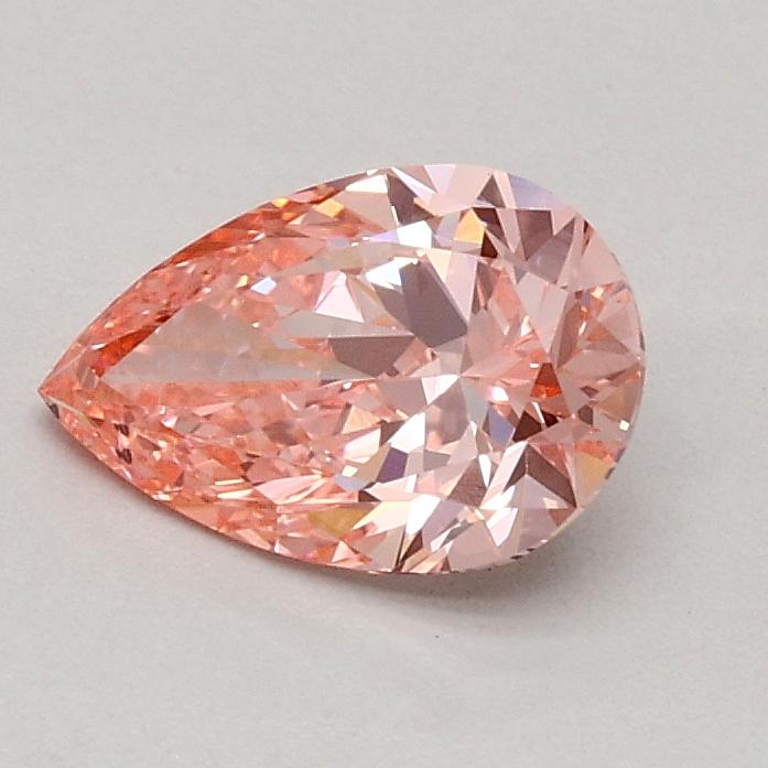 0.53 Ct. Fancy Vivid Pink Pear Lab Grown Diamond