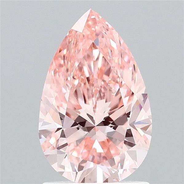 1.50 Ct. Fancy Vivid Pink Pear Lab Grown Diamond