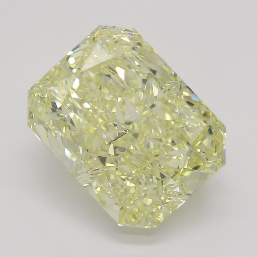 3.37 Ct. Fancy Light Yellow Radiant Diamond