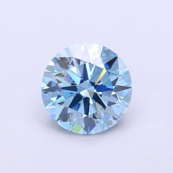 1.03 Ct. Fancy Blue Round Lab Grown Diamond
