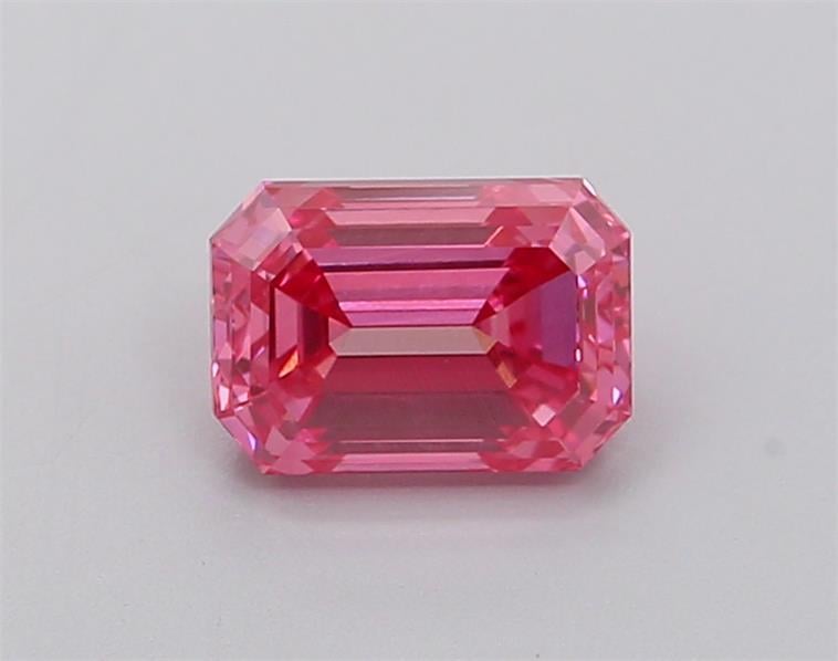 1.05 Ct. Fancy Vivid  Pink Emerald Lab Grown Diamond