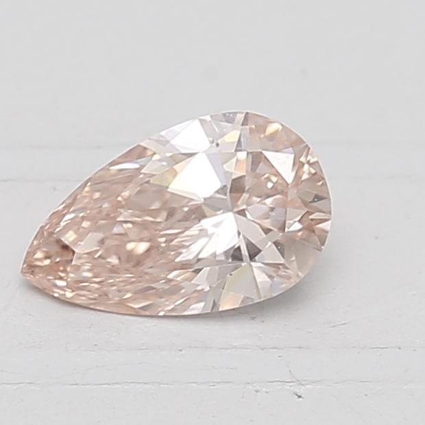 0.53 Ct. Fancy Pink Pear Lab Created Diamond