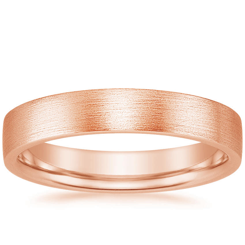 Rose gold diamond engagement ring with surprise diamond details