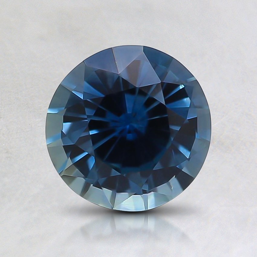 6.5mm  Blue Round Sapphire