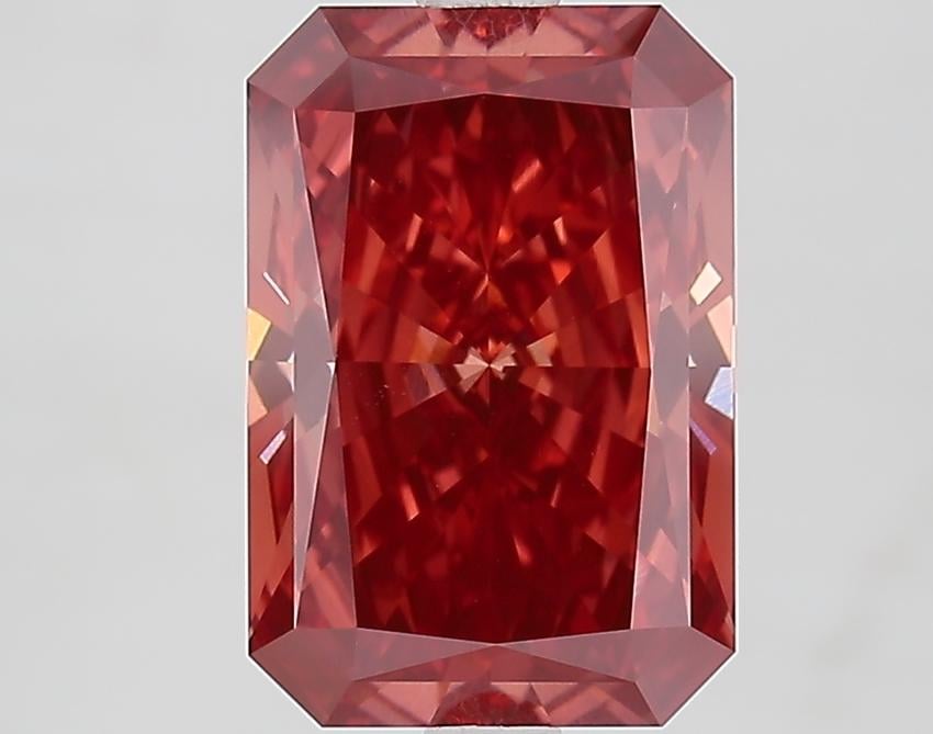 3.26 Ct. Fancy Deep Brownish Pink Radiant Lab Grown Diamond