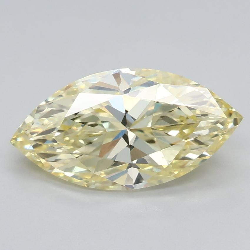 1.51 Ct. Fancy Yellow Marquise Lab Grown Diamond