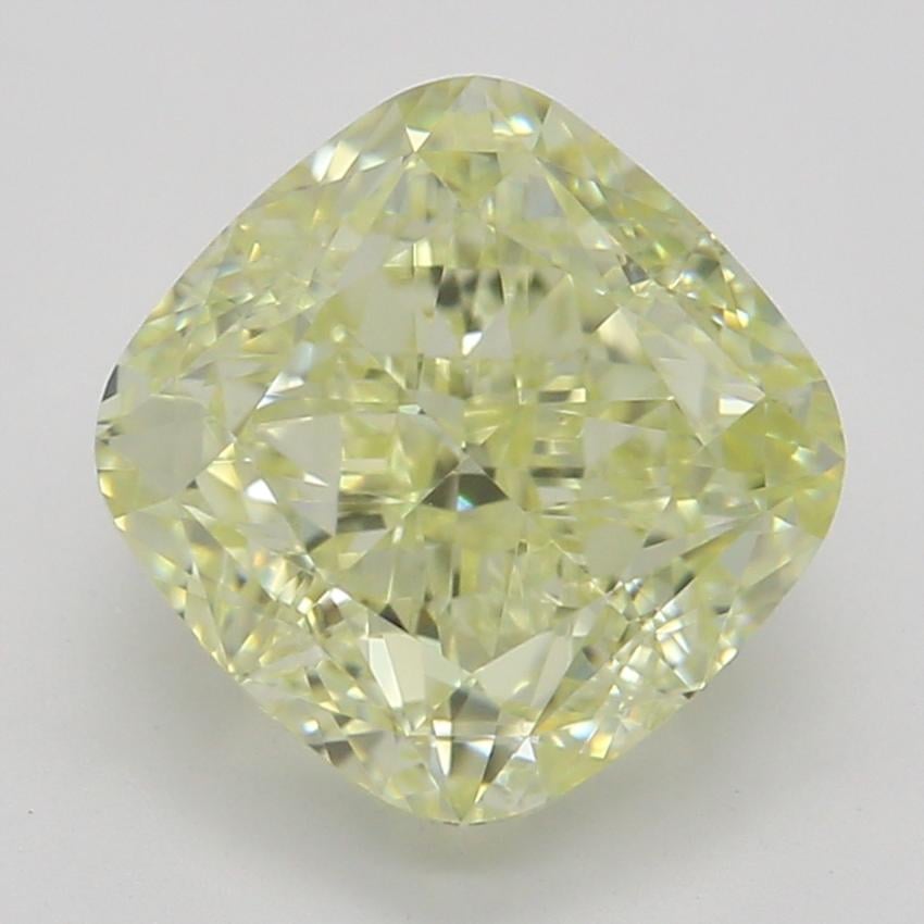 1.83 Ct. Fancy Light Yellow Cushion Diamond