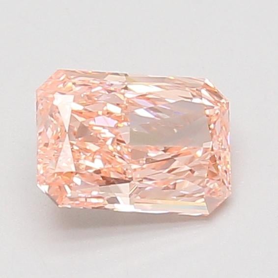 1.04 Ct. Fancy Vivid Pink Radiant Lab Grown Diamond