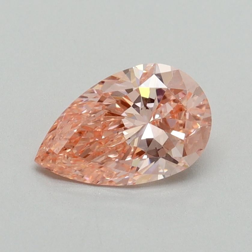 0.81 Ct. Fancy Vivid Pink Pear Lab Grown Diamond
