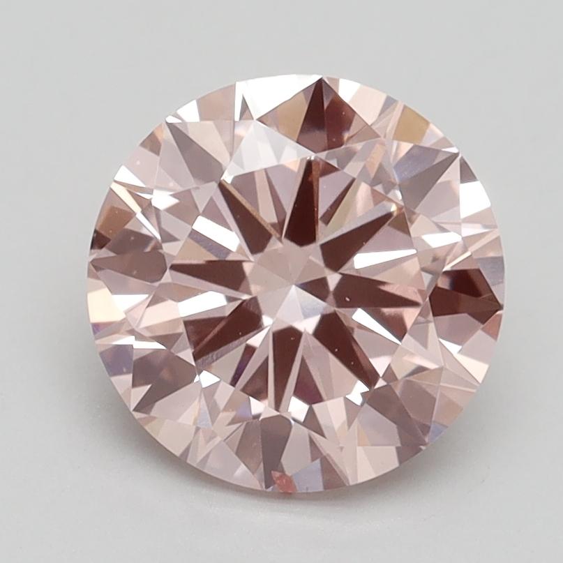 1.99 Ct. Fancy Pink Round Lab Grown Diamond