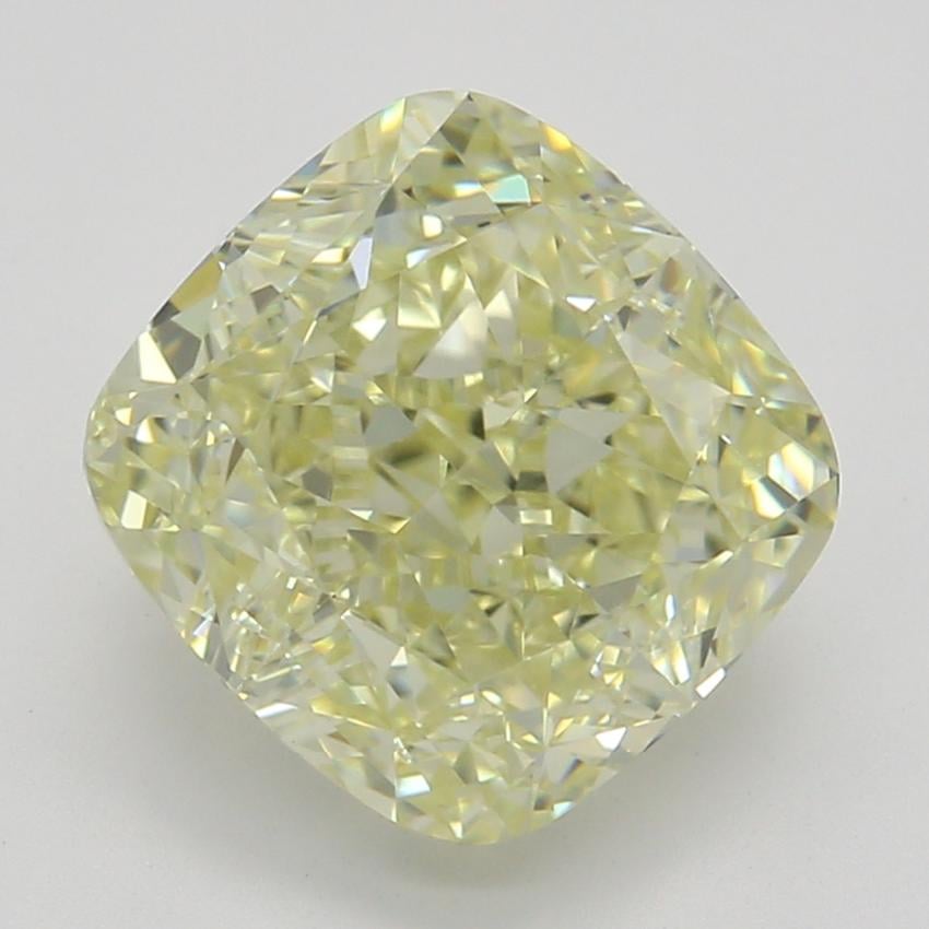 2.02 Ct. Fancy Light Yellow Cushion Diamond