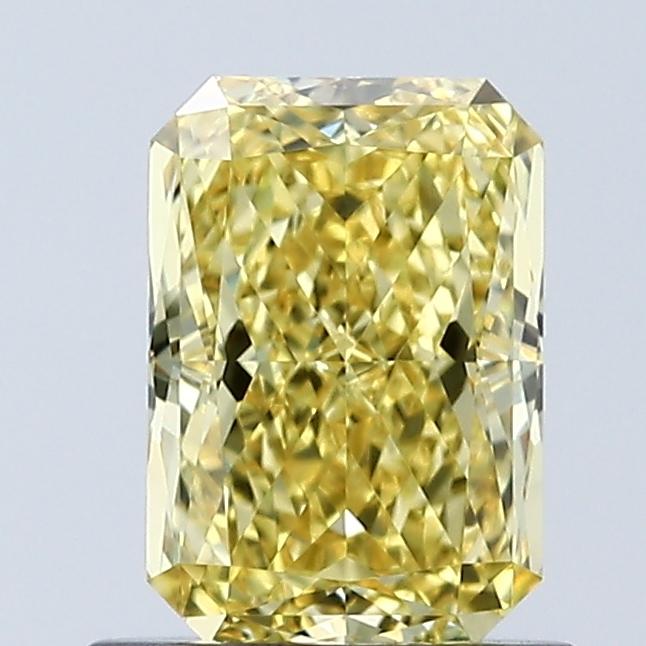1.05 Ct. Fancy Vivid Yellow Radiant Lab Grown Diamond