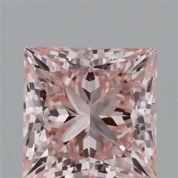 1.93 Ct. Fancy Vivid Pink Princess Lab Grown Diamond