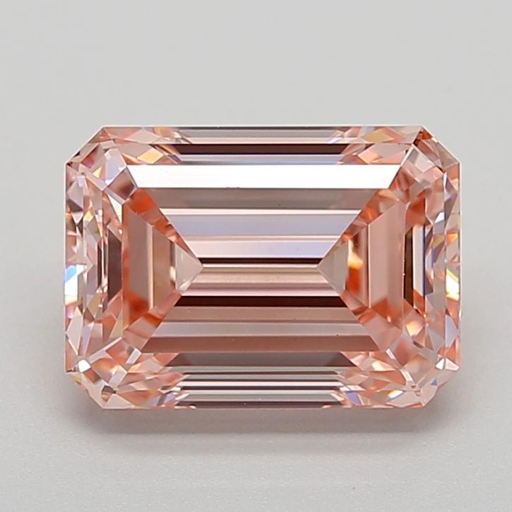 4.00 Ct. Fancy Intense  Pink Emerald Lab Grown Diamond