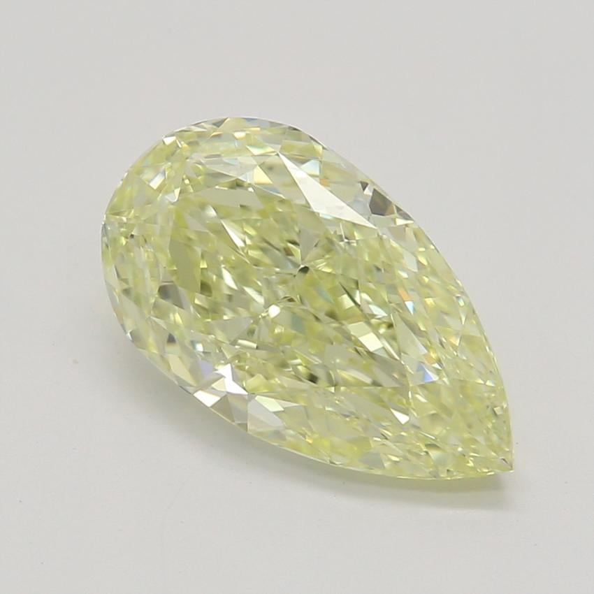 1.31 Ct. Fancy Light Yellow Pear Diamond