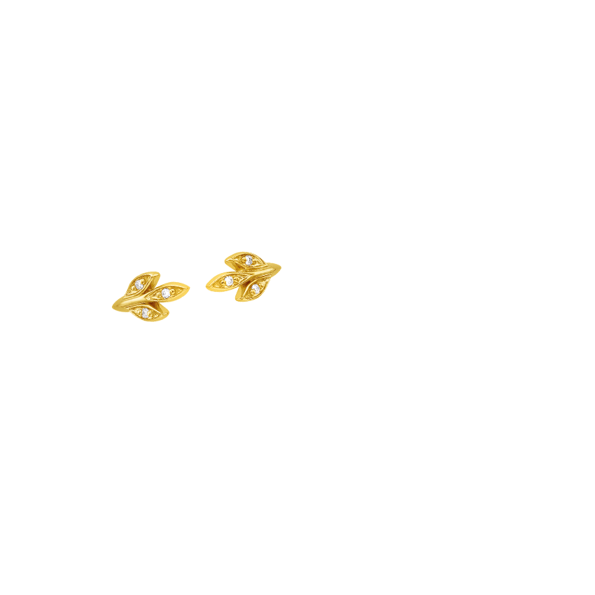 Juniper Diamond Ring in 18K Yellow Gold