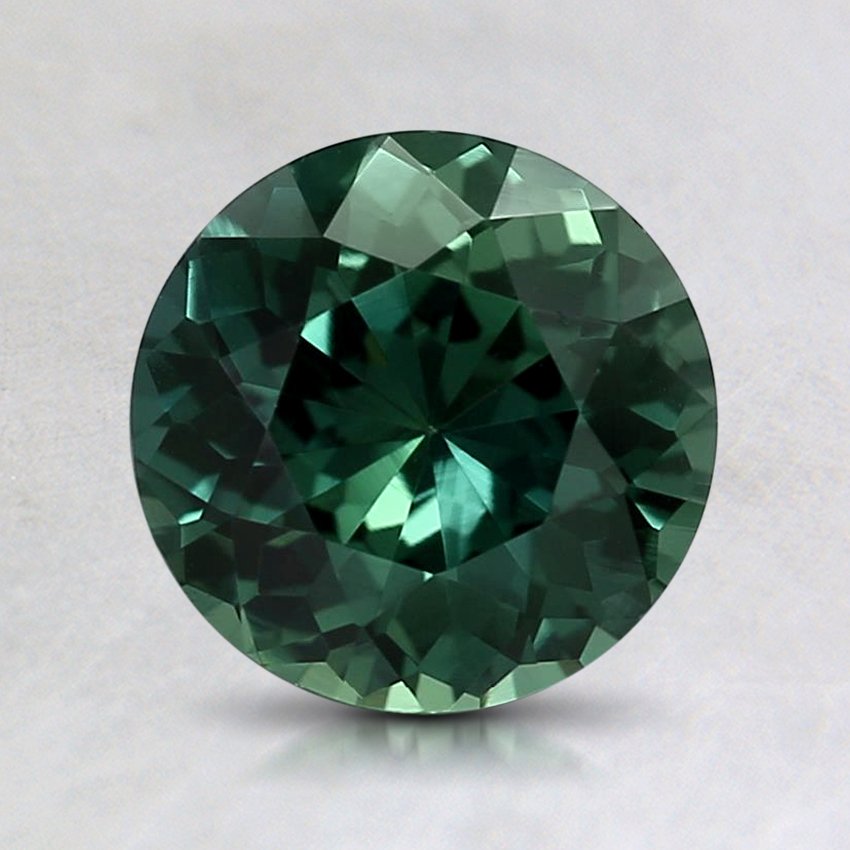 7mm Teal Round Sapphire