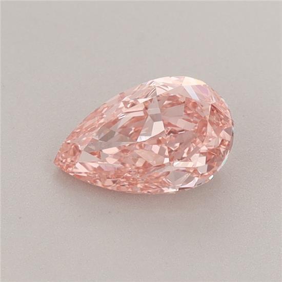 1.02 Ct. Fancy Vivid Pink Pear Lab Grown Diamond
