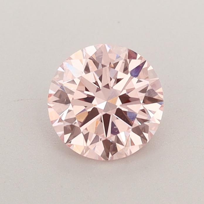 0.60 Ct. Fancy Intense  Pink Round Lab Grown Diamond