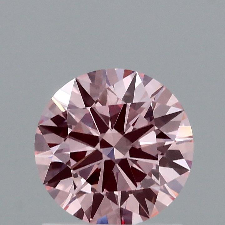 1.04 Ct. Fancy Vivid Pink Round Lab Grown Diamond