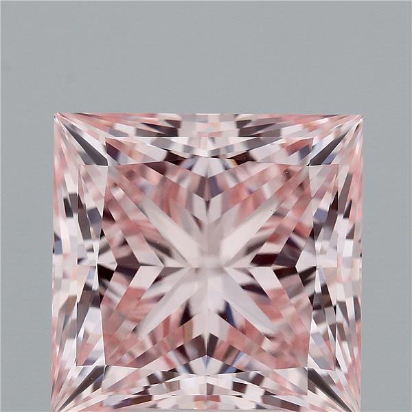 5.32 Ct. Fancy Intense Pink Princess Lab Grown Diamond
