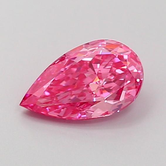 1.03 Ct. Fancy Vivid Pink Pear Lab Grown Diamond