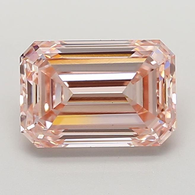3.00 Ct. Fancy Intense  Pink Emerald Lab Grown Diamond