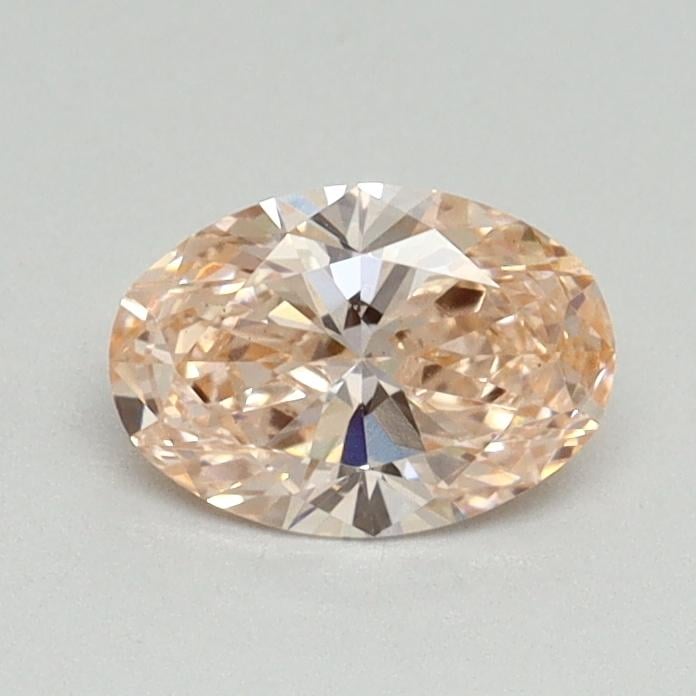 0.57 Ct. Fancy Intense Pink Oval Lab Grown Diamond