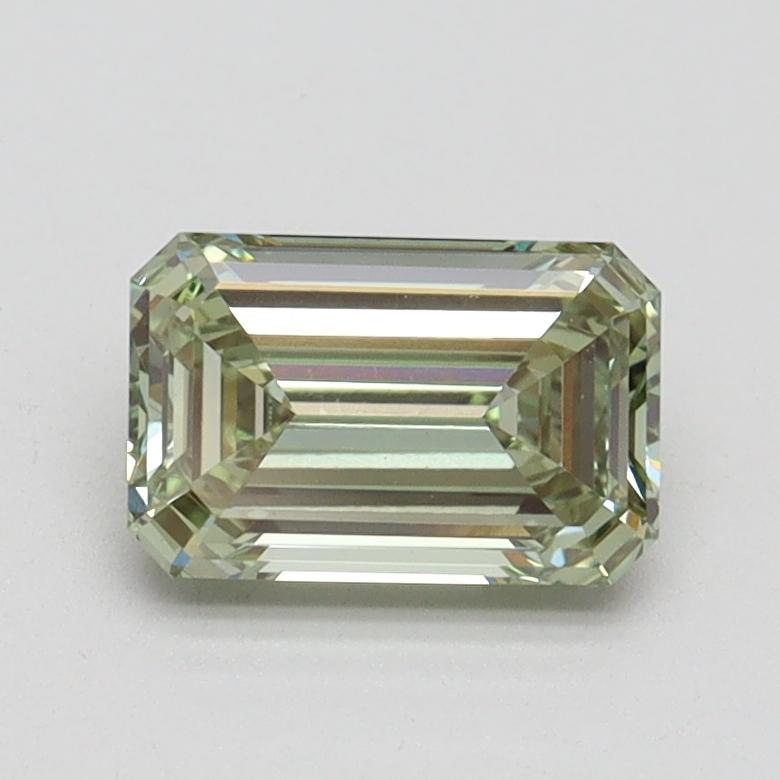 1.00 Ct. Fancy Intense Green Emerald Lab Grown Diamond
