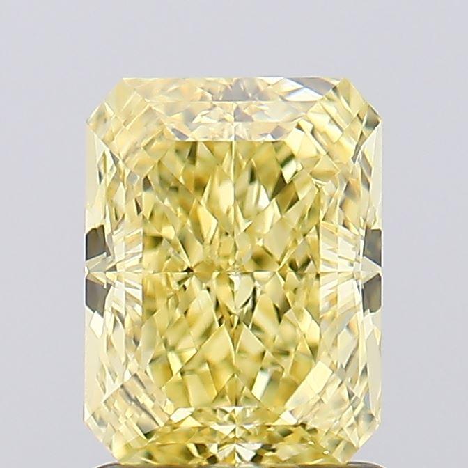 1.45 Ct. Fancy Vivid Yellow Radiant Lab Grown Diamond