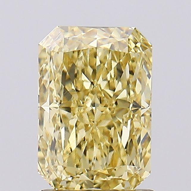 1.54 Ct. Fancy Intense Yellow Radiant Lab Grown Diamond