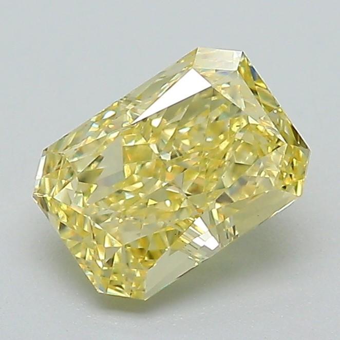 1.17 Ct. Fancy Intense Yellow Radiant Lab Grown Diamond