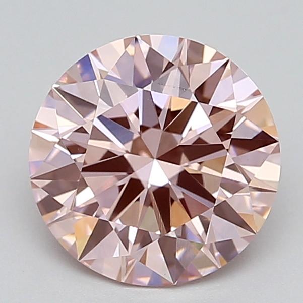 1.66 Ct. Fancy Intense  Pink Round Lab Grown Diamond