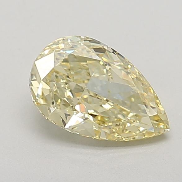 1.37 Ct. Fancy Intense  Yellow Pear Lab Grown Diamond