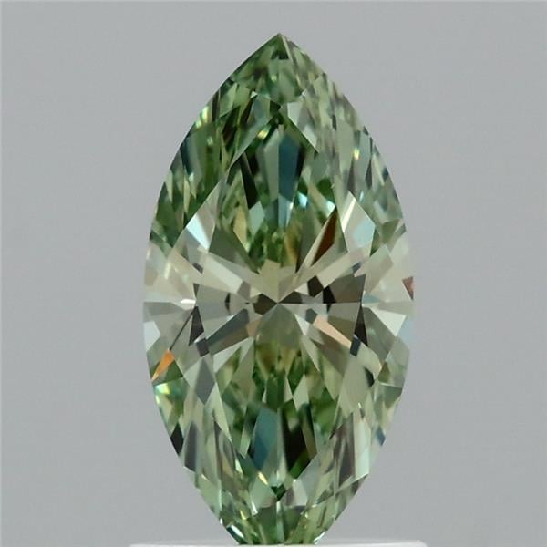 1.07 Ct. Fancy Vivid Green Marquise Lab Grown Diamond