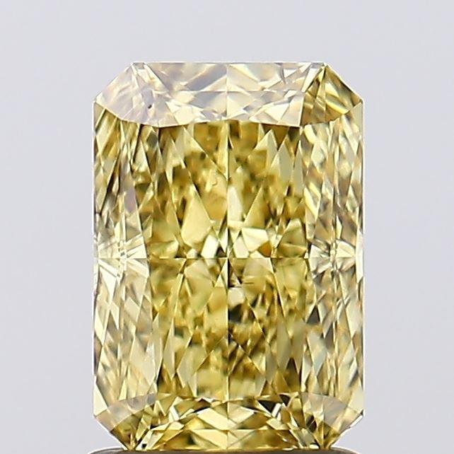 1.65 Ct. Fancy Intense  Yellow Radiant Lab Grown Diamond