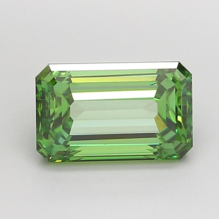 1.86 Ct. Fancy Vivid Green Emerald Lab Grown Diamond