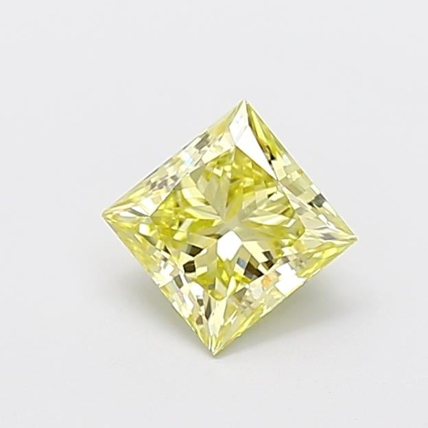 1.09 Ct. Fancy Yellow Princess Lab Grown Diamond