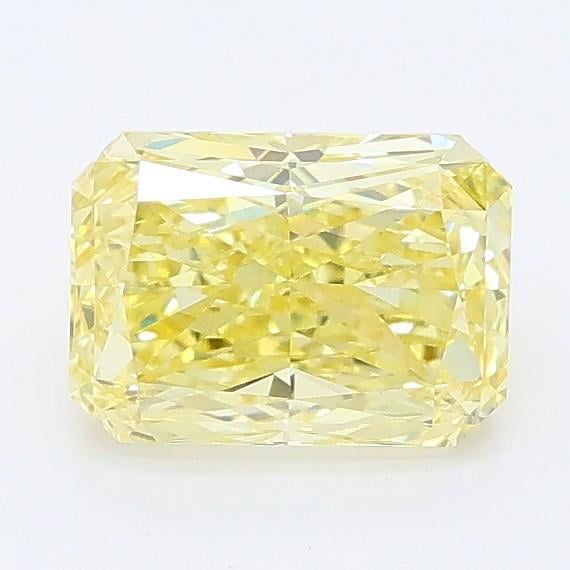1.16 Ct. Fancy Intense Yellow Radiant Lab Grown Diamond
