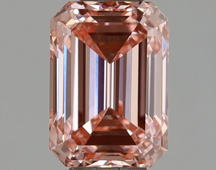 1.05 Ct. Fancy Vivid Pink Emerald Lab Grown Diamond