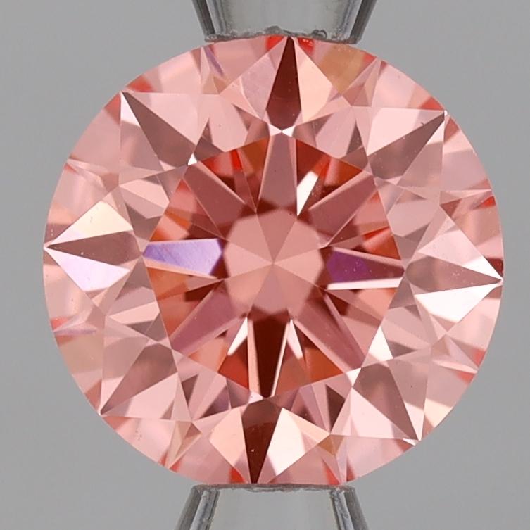 1.05 Ct. Fancy Vivid Pink Round Lab Grown Diamond