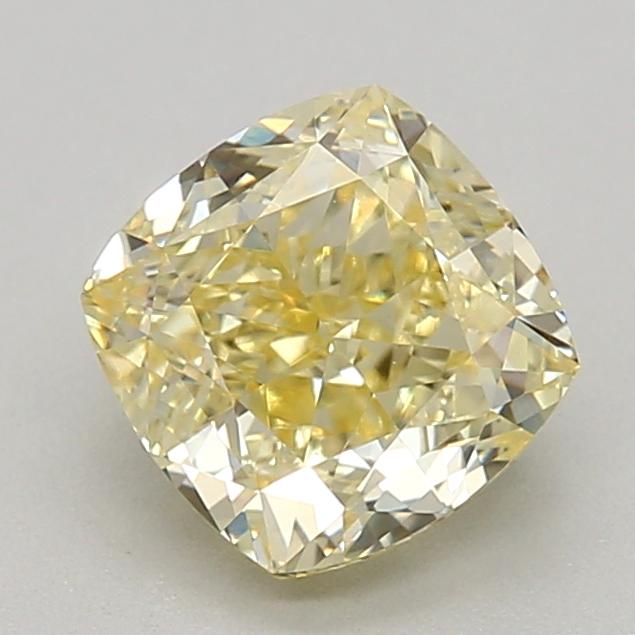 1.16 Ct. Fancy Intense Yellow Cushion Lab Grown Diamond