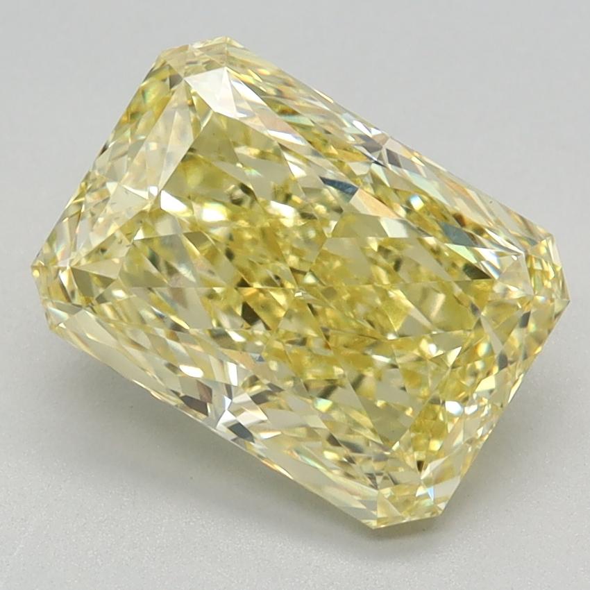 2.50 Ct. Fancy Intense Yellow Radiant Lab Grown Diamond