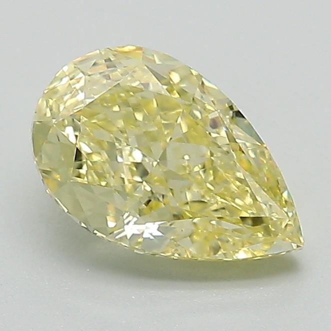 1.13 Ct. Fancy Intense Yellow Pear Lab Grown Diamond