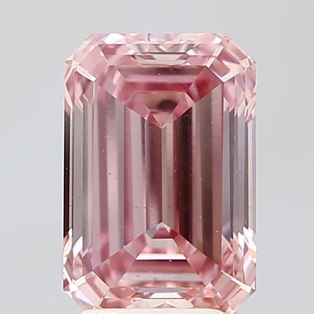 2.99 Ct. Fancy Intense Pink Emerald Lab Grown Diamond