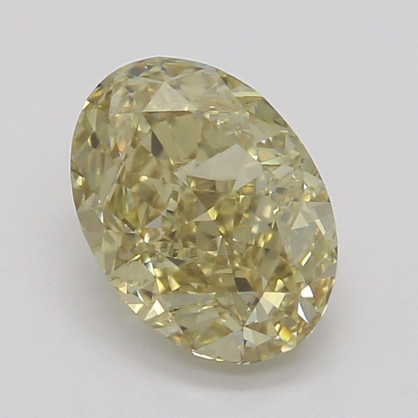 0.71 Ct. Fancy Brownish Yellow Oval Diamond