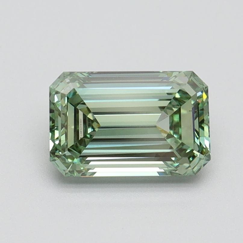 1.03 Ct. Fancy Intense Green Emerald Lab Grown Diamond