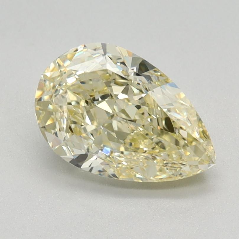 1.11 Ct. Light Yellow Pear Lab Grown Diamond