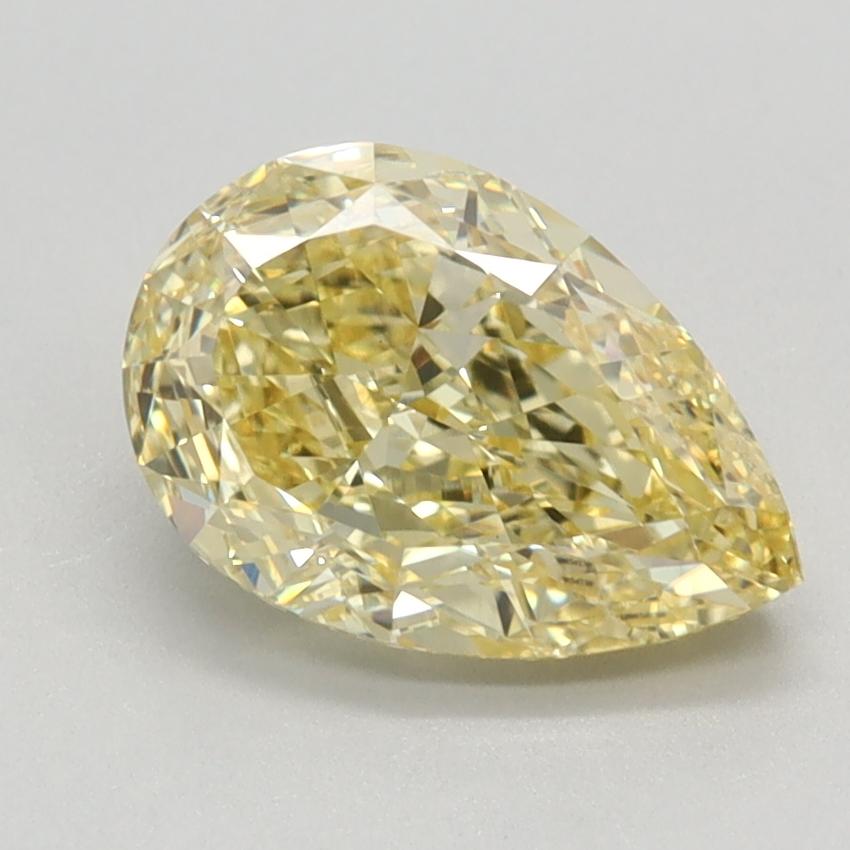 1.84 Ct. Fancy Intense Yellow Pear Lab Grown Diamond