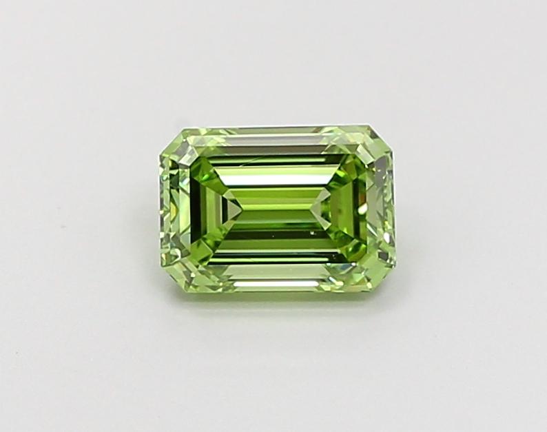 1.06 Ct. Fancy Vivid Green Emerald Lab Grown Diamond